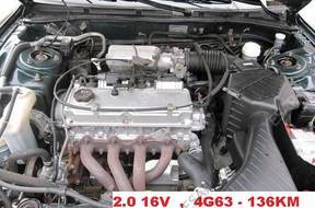 двигатель 2,0B 16V 4G63 136KM MITSUBISHI GALANT VIII