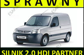 двигатель 2.0 HDI PEUGEOT PARTNER 2004 в отличном состоянии 100%