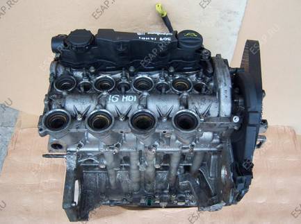 двигатель 9HX 1.6 HDi PEUGEOT 207 307 90KM 118 тысяч км.