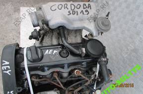 двигатель AEY 1.9SDI 64KM SEAT CORDOBA