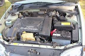 двигатель avensis T22 2.0 D4D 110 л.с. 2000 - 2003 год.