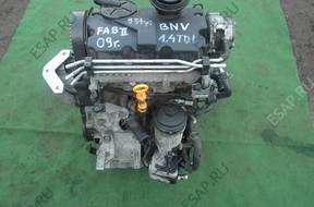 двигатель BNV SKODA FABIA II 1.4TDI 2009r. 93TYS л.с.