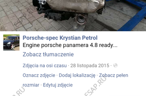 двигатель CAYENNE 4.8 ТУРБО  MOTOR ENGINE