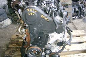 двигатель CBD 2.0 TDI Scirocco Golf Passat Leon Toled
