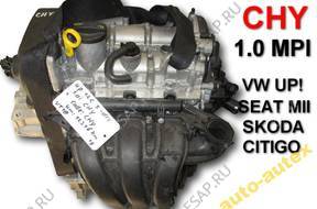 двигатель CHY 1.0 MPI VW UP SEAT MII CITIGO 12TYS KM