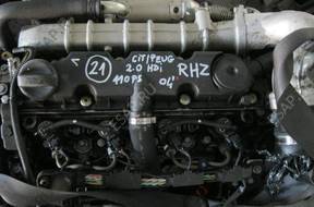 двигатель CITROEN PEUGEOT 2.0 HDI RHZ 110KM комплектный