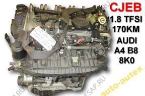 двигатель CJE B 1.8 TFSI 170KM AUDI A4 B8 8K - 53TYS