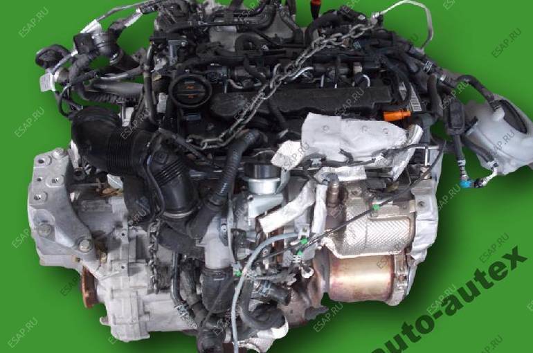 двигатель CKF 2.0 TDI 150KM SKODA OCTAVIA III GOLF 7