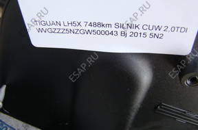 двигатель CUW VW TIGUAN 7tys km 2,0TDI