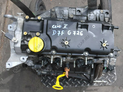 двигатель D7F G726 1.2 8V RENAULT CLIO II TWINGO