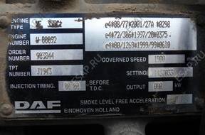 двигатель Daf XF95 480km euro3 комплектный,
