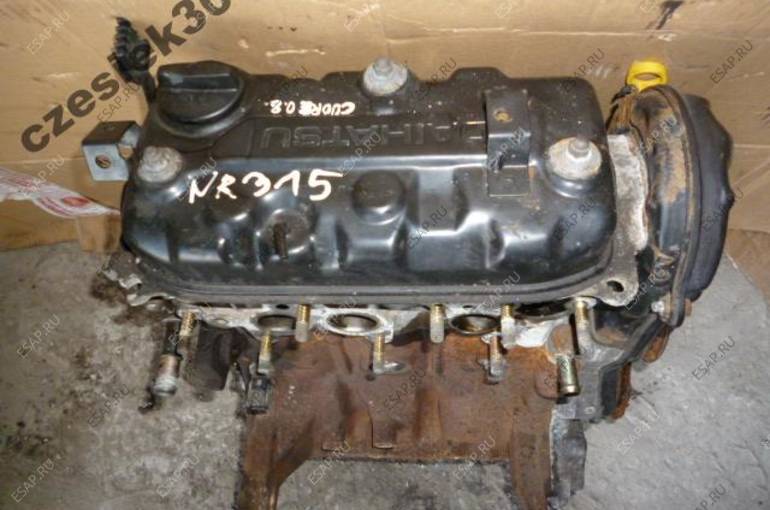двигатель DAIHATSU CUORE 0.8 800