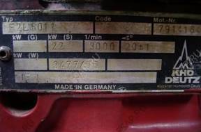 двигатель DEUTZ F2L 1011 KPL KOMPRESOR ADOWARKA