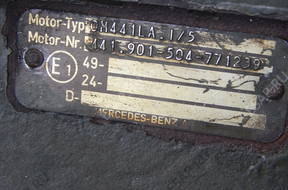 двигатель do MERCEDESA