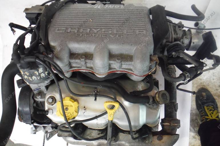 Крайслер вояджер 3 продольное расположение двигателя Двигатель DODGE CARAVAN CHRYSLER VOYAGER III 3,0 V6 купить в Курске: цена 45 595