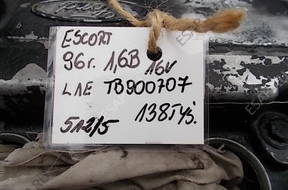 двигатель ESCORT 1,6B 96 год,. 16V L1E TB900707 NR 512/5