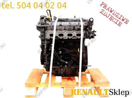 двигатель F4P 770 RENAULT LAGUNA II 1.8 16V 116-120KM