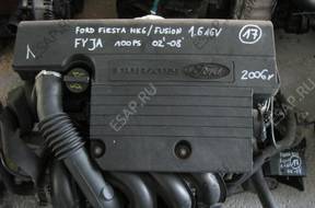 двигатель FORD FIESTA MK6 FUSION 1.6 16V FYJA 02'-08'