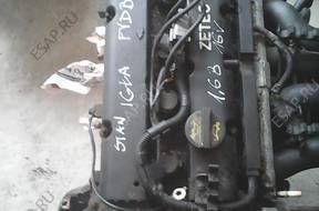 двигатель FORD FOCUS MK 1  1,6 16 V  еще на машине-SYM FYDB