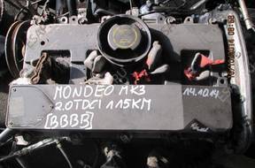 двигатель FORD MONDEO MK3 2.0 TDCI BBBB