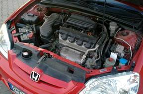 двигатель Honda Civic Coupe  1.7 ГОД 01-05 (D17A2)