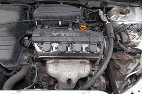 двигатель Honda CIVIC D16V1 1.6 01-2005 год. JAZDA PRBNA