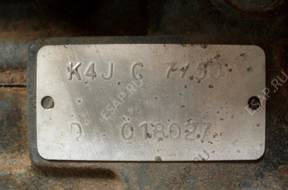 двигатель K4JC RENAULT MEGANE и 1 лифт. версия 1.4 16V