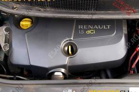 двигатель K9K 724 MEGANE SCENIC II 1.5 DCI 63kW 86KM