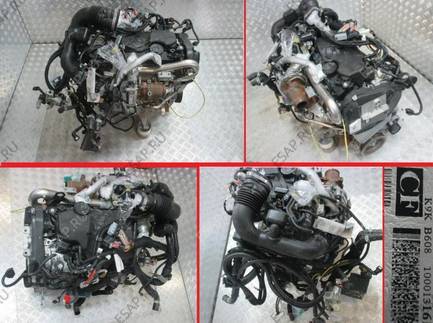 двигатель комплектный 1,5 DCI K9K B608 NISSAN NOTE E12