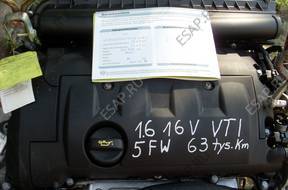 двигатель комплектный 1.6 16V VTI 5FW 68TYS CITROEN BMW