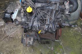 двигатель комплектный Renault Clio Kangoo Thalia 72tys.