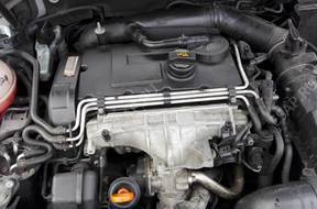 двигатель комплектный с навесным оборудованием PASSAT B6 BKP 2.0 TDI