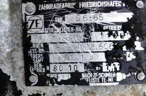 двигатель MAN D0266 170 KM + КОРОБКА ПЕРЕДАЧW ZF S6-65
