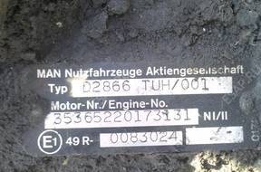 двигатель MAN D2866 LECY