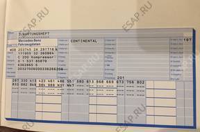 двигатель mercedes  C 200 КОМПРЕССОР W 203 Sport coup