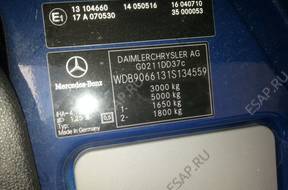 двигатель MERCEDES SPRINTER 906 2,2 CDI 646 49000 ТЫС. КМ.