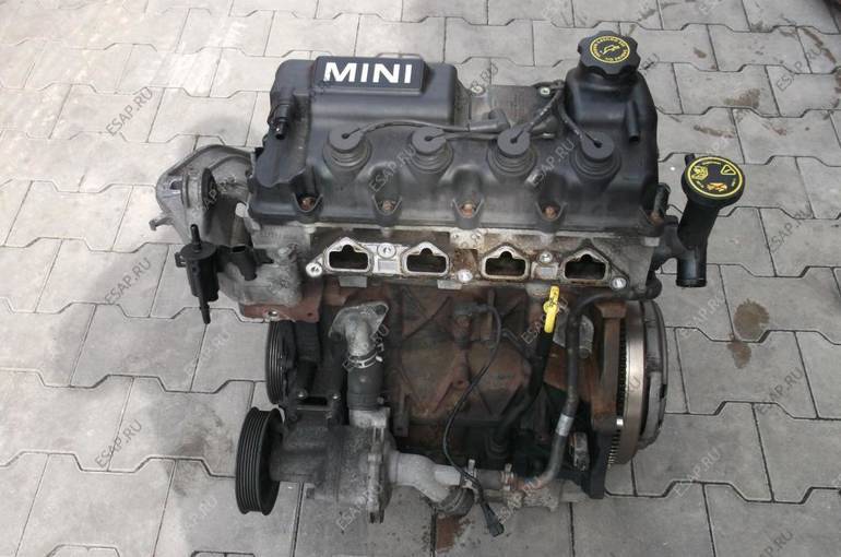 двигатель MINI COOPER R50 1.6 16V W10B16D 56 TY л.с.