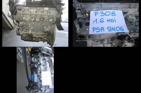 двигатель motor PEUGEOT 308 1.6HDI 8 zaworw