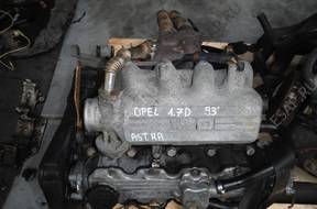 двигатель OPEL ASTRA VECTRA 1,7D