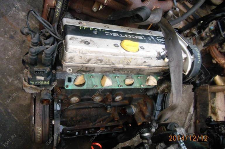 двигатель OPEL OMEGA B 2.0 16V бензиновый 1995 год 16V