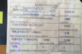 двигатель Opel Omega B FL 2.0 kat. 136 KM 2000 год benzy