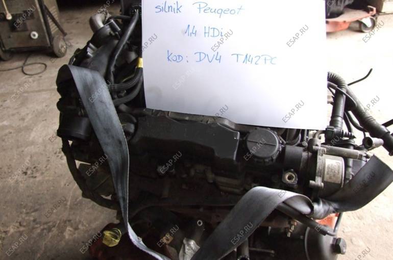 двигатель PEUGEOT 1.4HDI DV4 T142PC