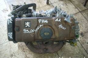 двигатель  PEUGEOT 206  1.1
