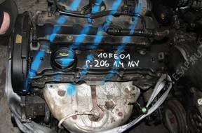 двигатель - PEUGEOT 206,307 CITROEN C4 1.4 16V  KFU