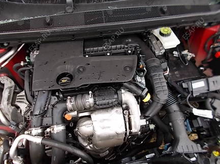 двигатель  PEUGEOT 308 T9 1.6 HDI DV6FC 120 KM 2015
