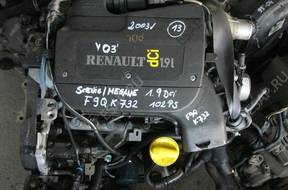 двигатель RENAULT 1.9 DCI F9Q K 732 F9QK732 102 л.с.