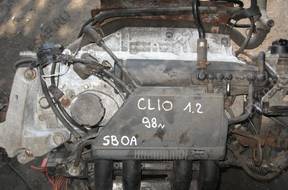 двигатель RENAULT CLIO II 1,2 98 год, SB0A 55tys.km