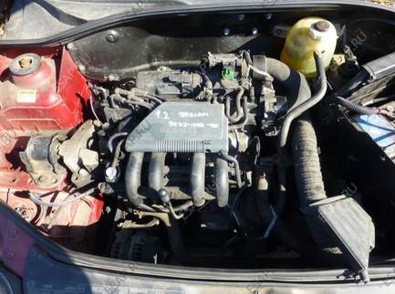 двигатель RENAULT CLIO II TWINGO 1.2 8V