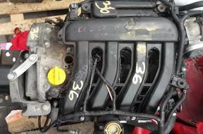 двигатель RENAULT K4J 1.4 16v 1,4 Clio Megane Modus