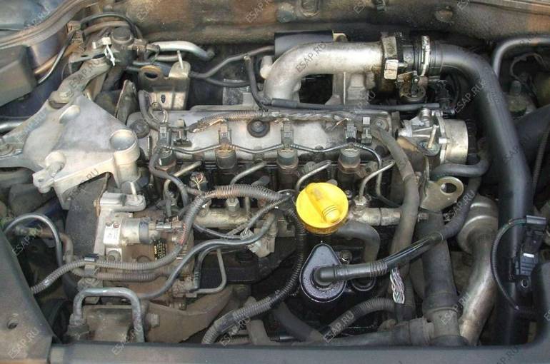 двигатель Renault Laguna Espace 1.9 dCi 120 л.с. F9Q